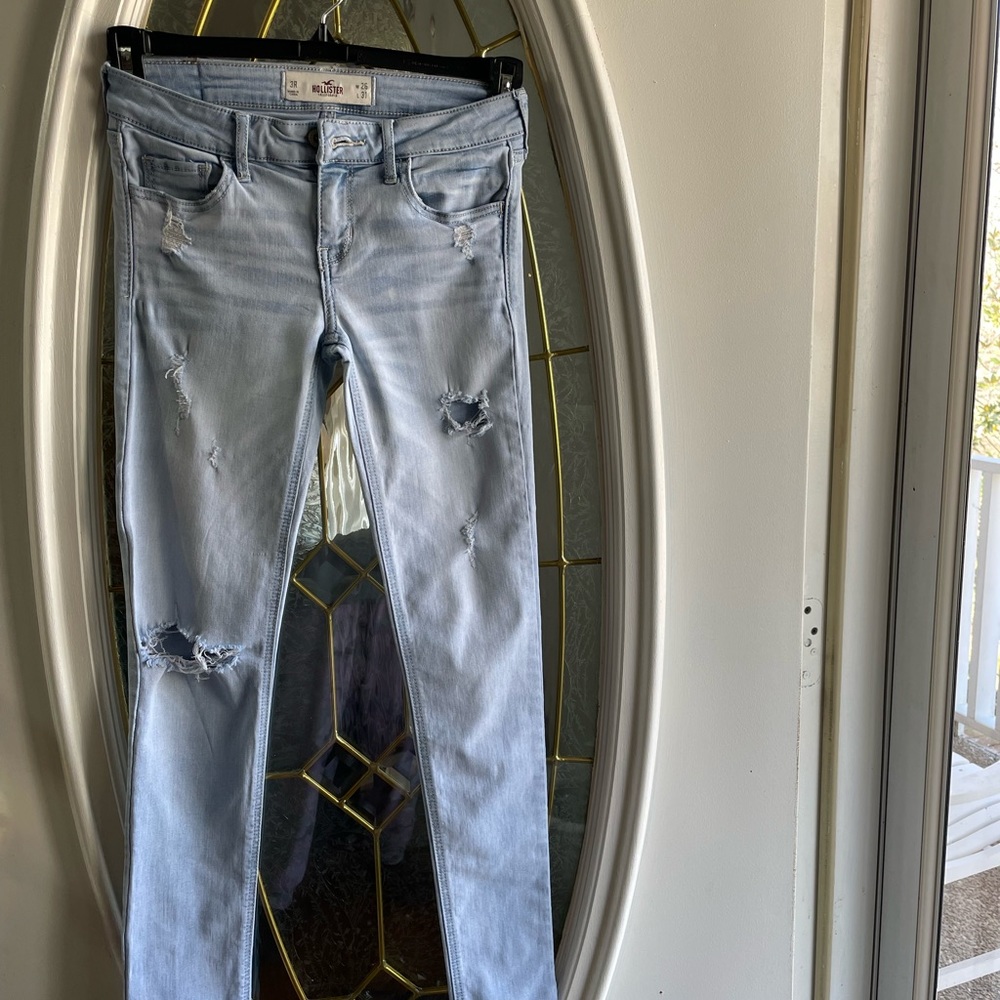 Hollister Light Blue Jeans.
